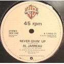 Al Jarreau - Never givin up (LP Version) / Distracted (LP Version) 12" Vinyl Record