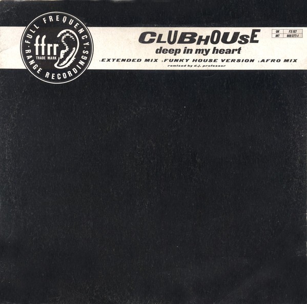 Clubhouse - Deep in my heart (Extended mix / Funky house version / Afro mix) 12" Vinyl Record
