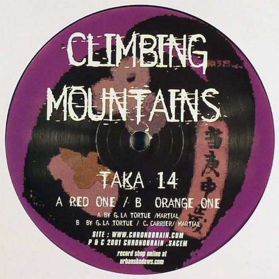 Climbing Mountains - Red one / Orange one (12" Vinyl Record)