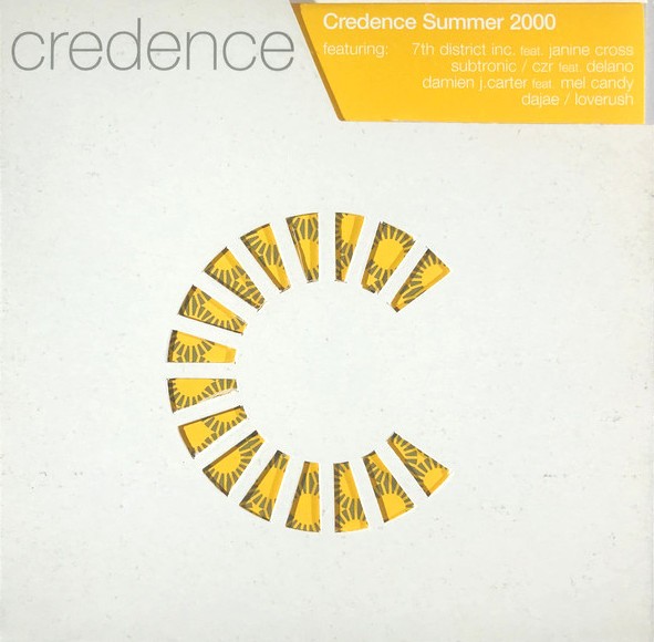 Credence Sampler 2000 - DJ Friendly 2x12inch  feat CZR featuring Delano / Loverush / Dajae (6 Tracks) 12" Vinyl Record