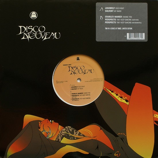 Disco Nouveau (Tangent 2002) Disc Two - 5 Track EP feat Legowelt / Solvent / Charles Manier / Perspects (12" Vinyl Record)