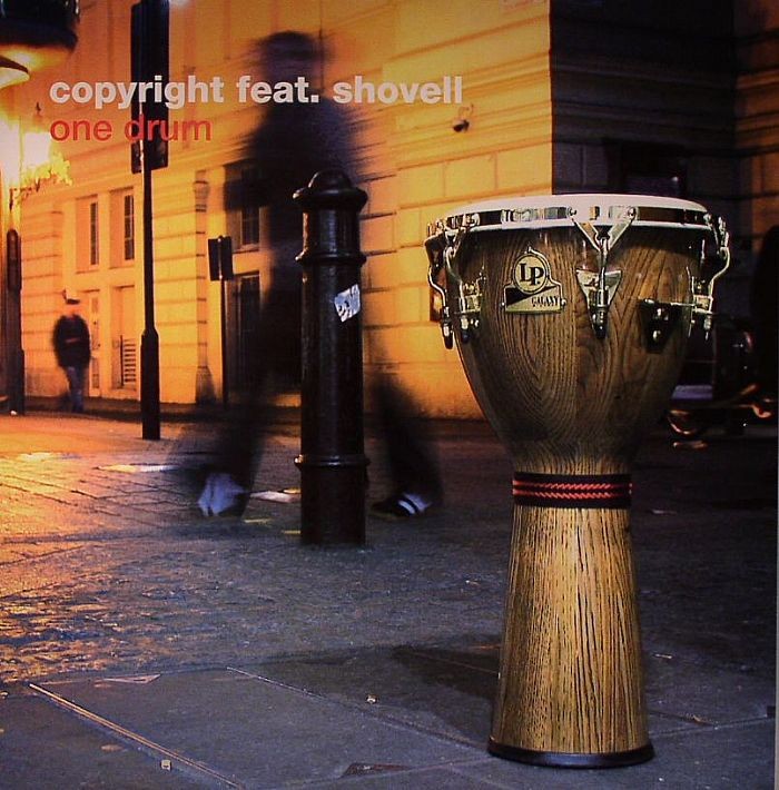 Copyright featuring Shovell - One drum (Main mix / Drum Tool / Djembe Dub / Afropella) 12" Vinyl Record