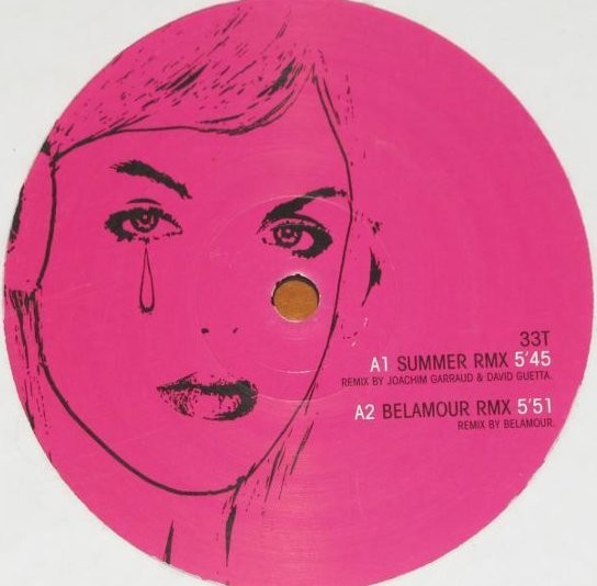 David Guetta - Love dont let me go (Summer Remix / Belamour Remix / Antoine Clamaran Remix / Acappella) 12" Vinyl Record Promo