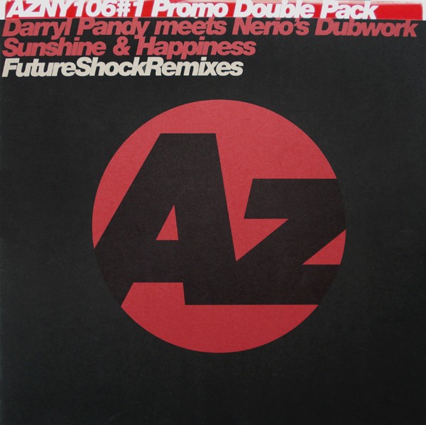 Darryl Pandy - Sunshinne and happines (4 Futureshock remixes) 12" Vinyl Record Double Promo