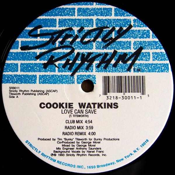Cookie Watkins - Love can save (8 George Morel mixes) 12" Vinyl Record