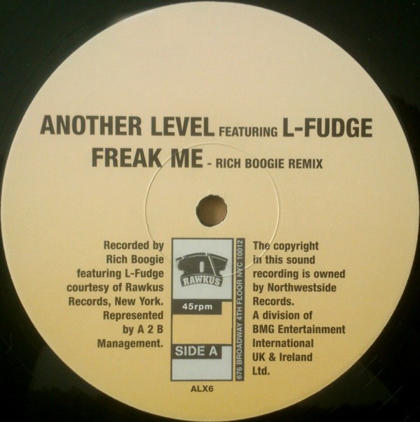 Another Level - Freak me (Rich Boogie Remix) 12" Vinyl Record Promo