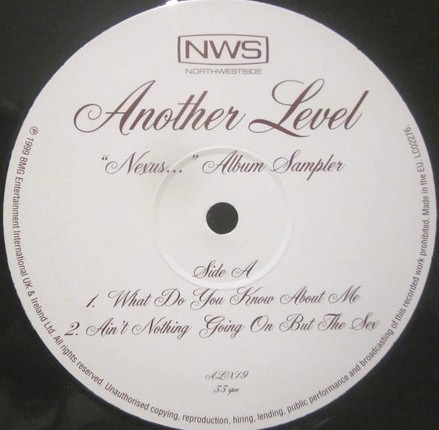 Another Level - Nexus LP Sampler - What do you know about me / Aint nothing going on (4 Tracks) 12" Vinyl Record