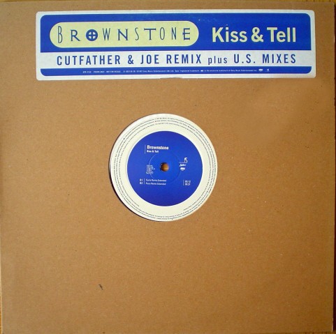 Brownstone - Kiss & Tell (LP Version / 3 Remixes) 12" Vinyl Record Promo