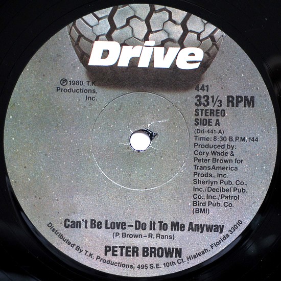 Peter Brown - Cant be love / Do it to me anyway