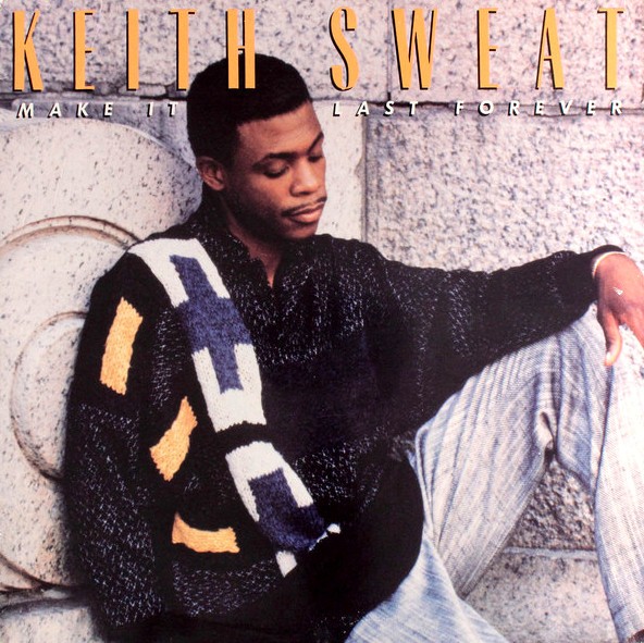 Keith Sweat - Make it last forever LP feat Something just aint right / Right and a wrong way (8 Track LP Vinyl Album)