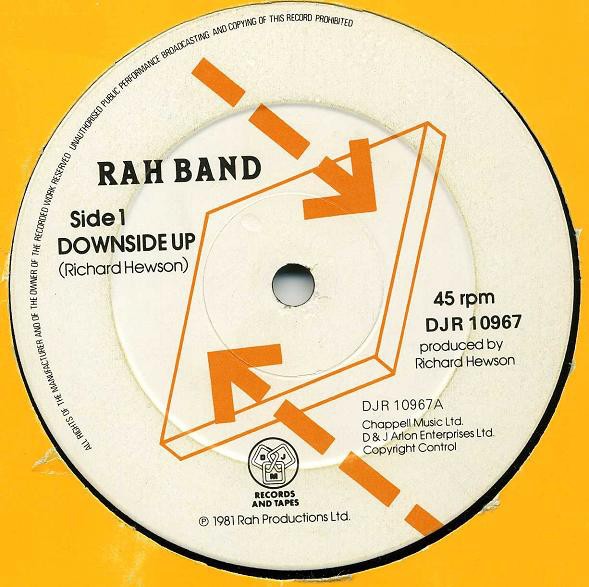 Rah Band - Downside up / Dream on (12" Vinyl Record)