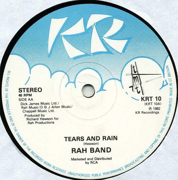 Rah Band - Tears and rain / Hunger for your jungle love / Party games (12" Vinyl Record)