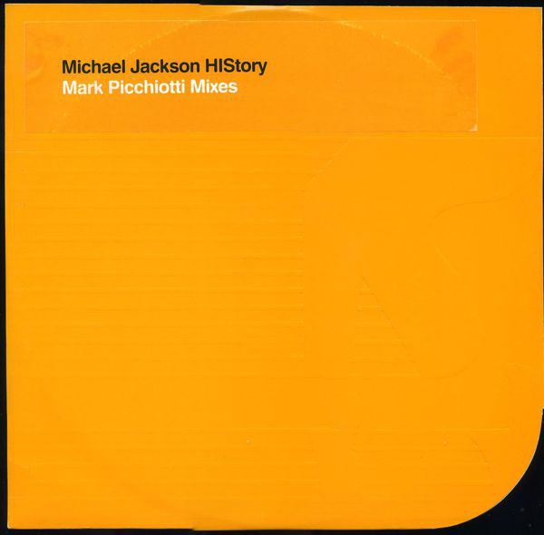 Michael Jackson - History (Mark Picchiotti Vocal mix / Mark Picchiotti Dub) 12" Vinyl Promo