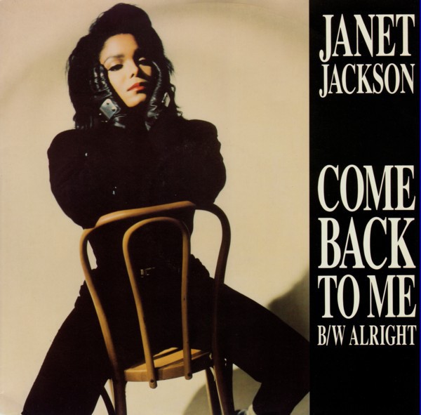 Janet Jackson - Come back to me (Beggin You Mix) / Alright (2 Shep Pettibone House Mixes) 12" Vinyl