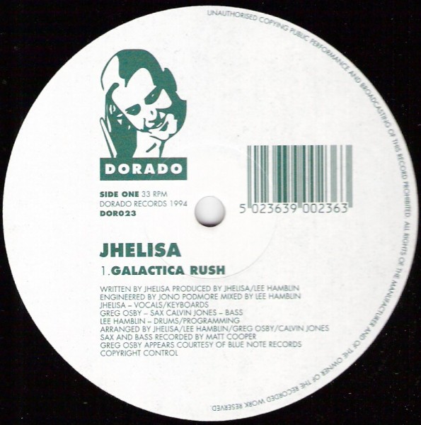 Jhelisa - Galactica rush (Original Version / Instrumental / Black Hole mix)