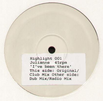 Jullianne - I've been there (4 Mixes) 12" Vinyl Record