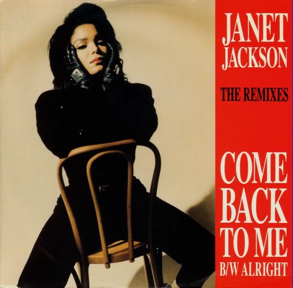 Janet Jackson - Come back to me (Abandoned Heart Mix) / Alright (R&B Mix / Sheps Dub) 12" Vinyl
