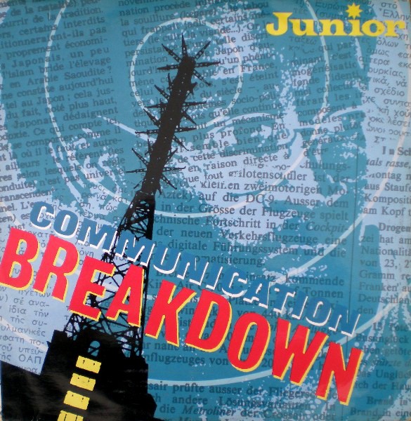 Junior - Communication Breakdown (Extended / Dubwise) / Fame (12" Vinyl Record)