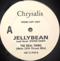 Jellybean - The real thing (West 46th St Mix / Part 2 / Acappella) 12" Vinyl Promo
