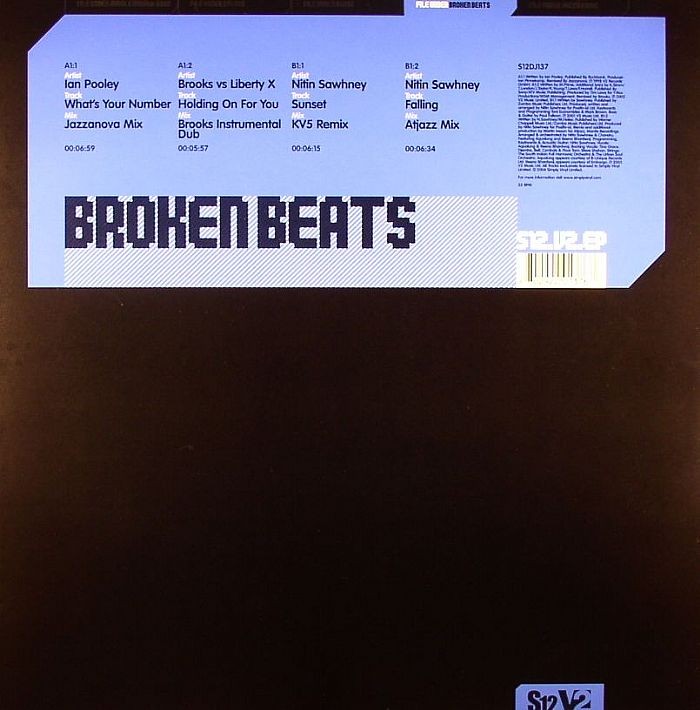 Broken Beats Classics EP - featuring Ian Pooley / Brooks vs Liberty X / Nitin Sawhney