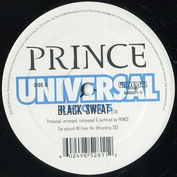 Prince  - Black sweat  / Tamar featuring Prince - Beautiful loved & blessed (12" Vinyl Record)