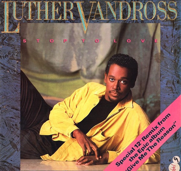 Luther Vandross - Stop to love (Special 12inch Remix / Instrumental) 12" Vinyl Record