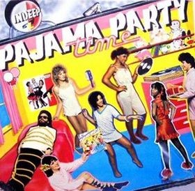 Indeep - Pajama party time LP featuring Girls got soul / The night the boy learned how to dance  (8 Track Vinyl LP)