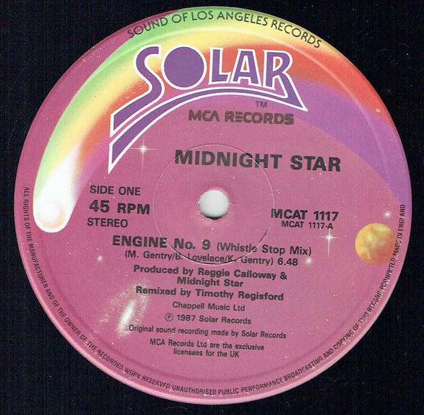 Midnight Star - Engine No 9 (Timmy Regisford Whistle Stop Mix / Whistle Stop Inst / Club Edit) Vinyl Record