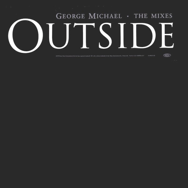 George Michael - Outside (Spreadlove Project Garage mix / Clinical Rise House mix) 12" Vinyl Record Promo