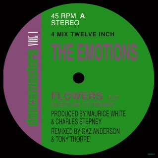 Emotions - Flowers (Full Length Version / Wizdum 12" Remix / Wizdum Edit / Sun mix) Vinyl 12" Record