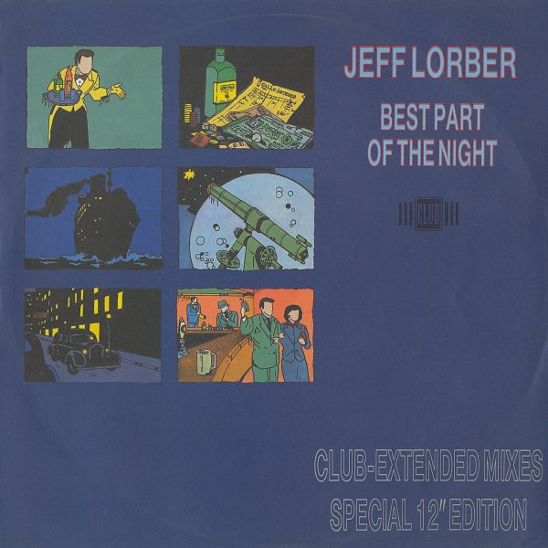 Jeff Lorber - Best part of the night (Long Version / Instrumental) / Step by step (Dance Mix / Instrumental) 12" Vinyl Record)