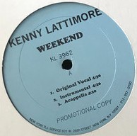 Kenny Latimore - Weekend (Original / Instrumental / Acappella / Bass remix / Instrumental) 12" Vinyl Promo