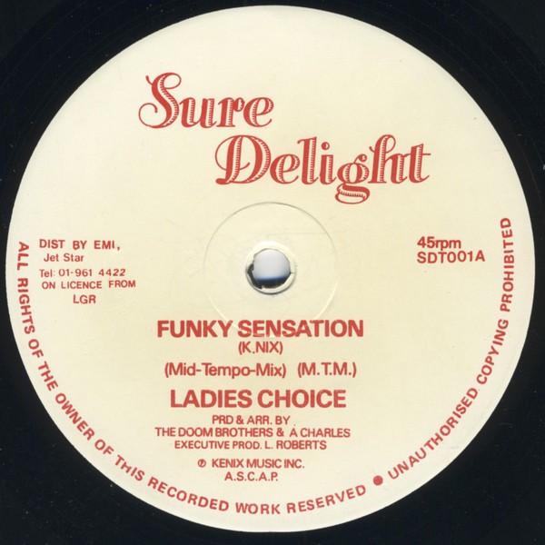 Ladies Choice - Funky sensation (Midtempo mix / Uptempo mix) Cover of the Gwen McCrae classic.