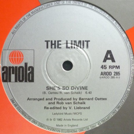 Limit - She's so divine (Extended Version) / Pop (Full Length Version)