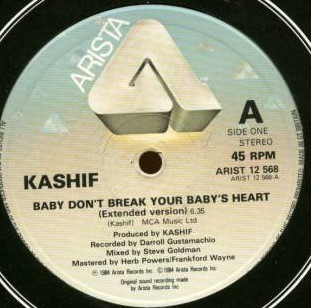 Kashif - Baby don't break your baby's heart (Extended Version / Instrumental / LP Version)