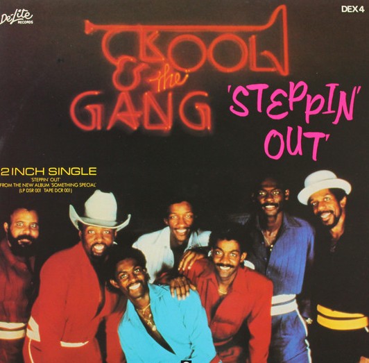 Kool & The Gang - Steppin out (Full Length Version) / Just friends (LP Version) 12" Vinyl Record