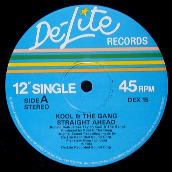 Kool & The Gang - Straight ahead / Place for us (12" Vinyl Record)
