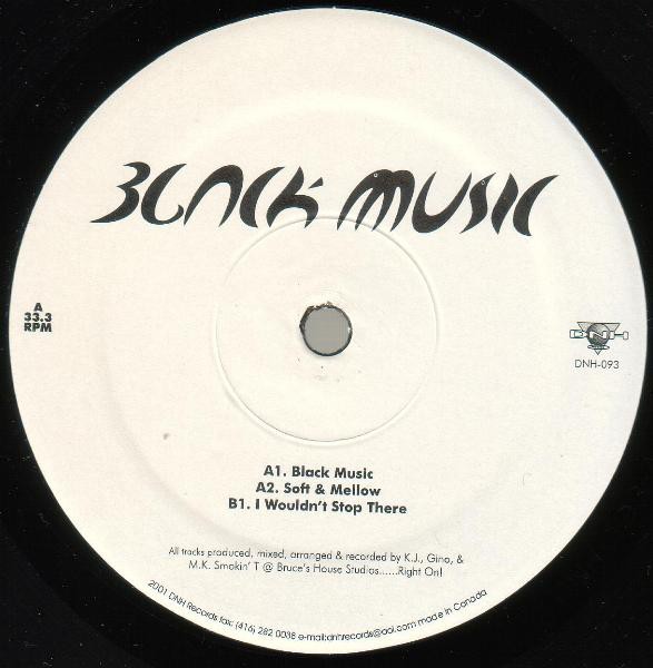 Black music - Black music / Soft & mellow / I wouldn't stop there (12" Vinyl Record)