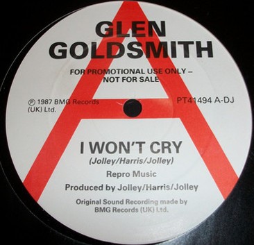 Glen Goldsmith - I wont cry (Extended mix / Dub mix / Instrumental) Promo