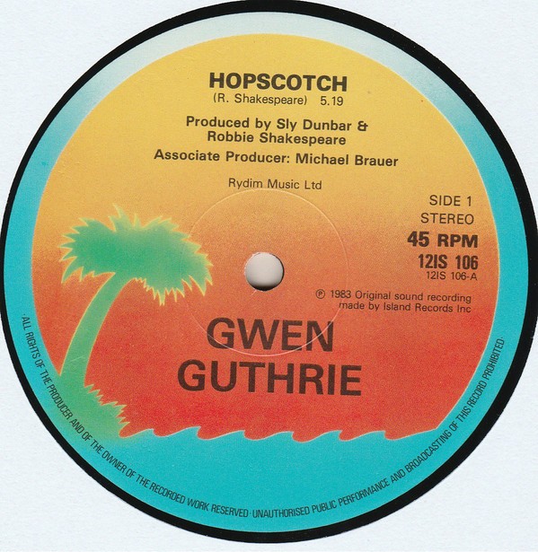 Gwen Guthrie - Hopscotch (Extended Version) / Youre the one (12" Vinyl Record)