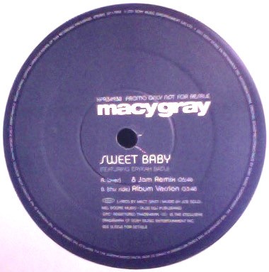 Macy Gray feat Erykah Badu - Sweet baby (LP Version / 8 Jam Remix) 12" Vinyl Promo