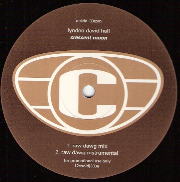 Lynden David Hall - Crescent moon (4 Dodge Remixes) 12" Vinyl Promo