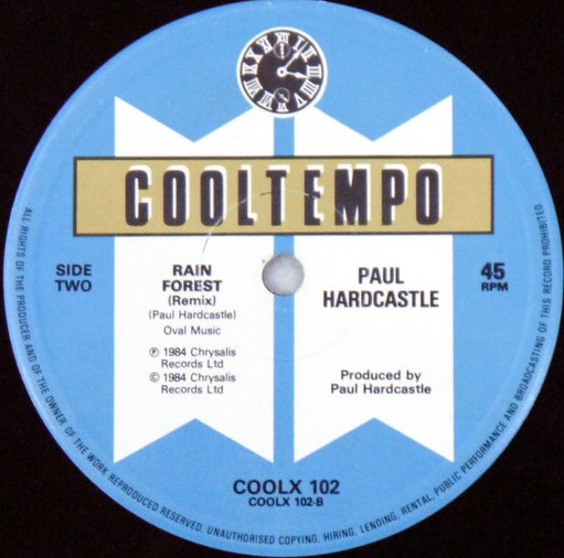 Paul Hardcastle - Rain forest (Jazz Remix) / Eat your heart out (Extended Version) 12" Vinyl Record