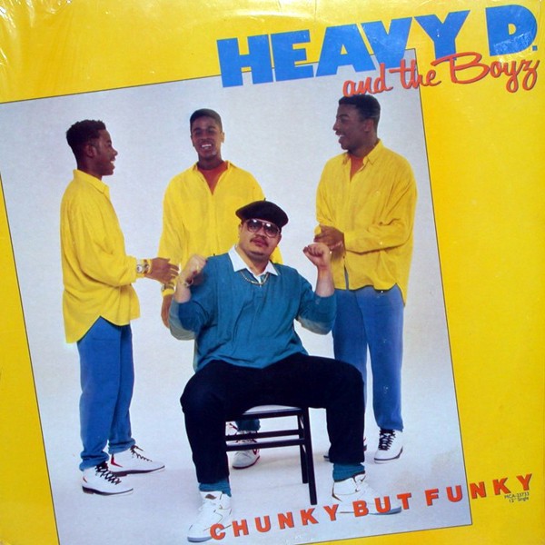 Heavy D & The Boyz - Chunky but funky (Radio Version / Hiphop Mix / Inst) / On The Dancefloor (3 Mixes) 12" Vinyl Record