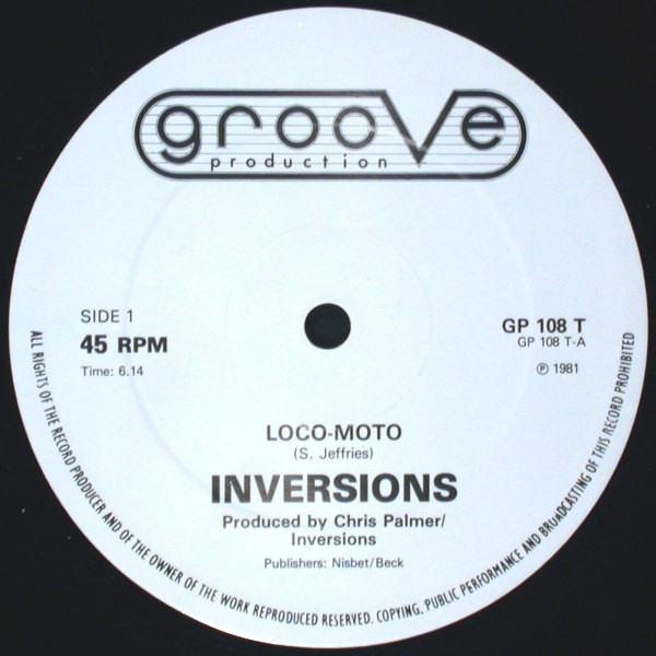 Inversions - Black Russion / Loco moto (12" Vinyl Record)
