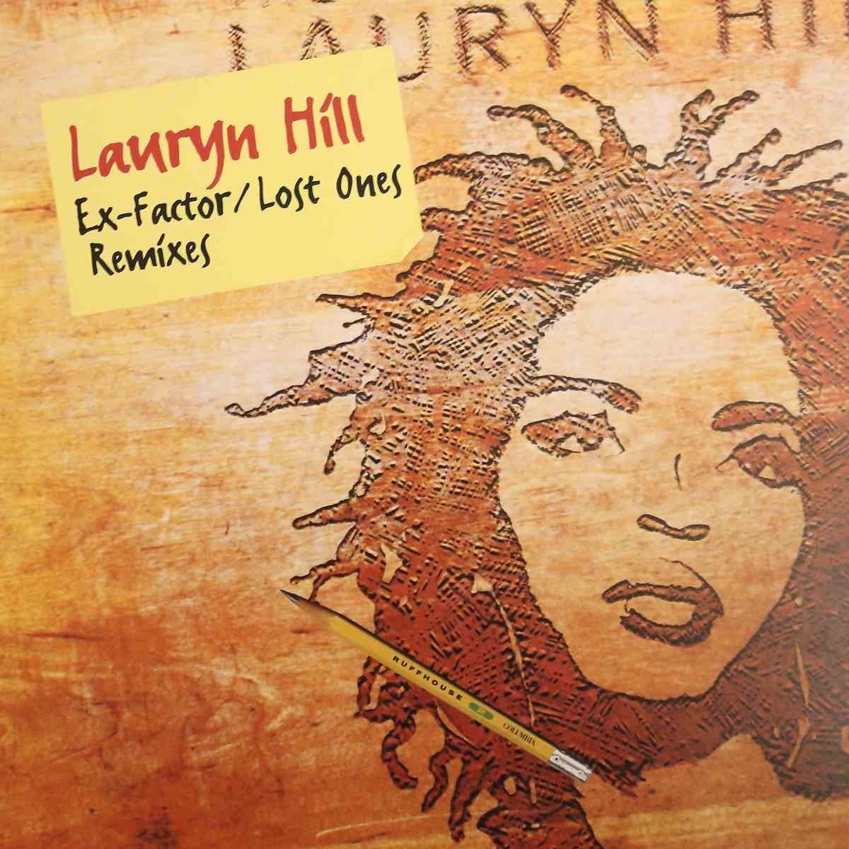 Lauryn Hill - Ex-Factor (Remix / Instrumental) / Lost ones (Remix / Instrumental) 12" Vinyl Promo
