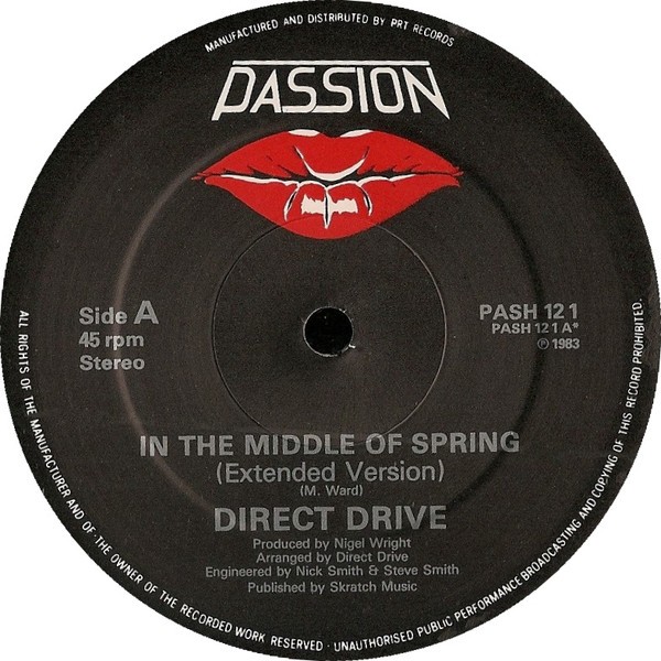 Direct Drive - In the middle of spring (Extended Version) / Can i say sorry (Extended Version) 12" Vinyl Record