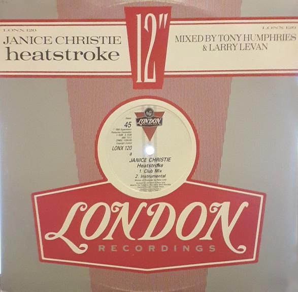 Janice Christie - Heatstroke (Larry Levan Garage mix / Tony Humphries Club mix / Tony Humphries Instrumental mix) Vinyl