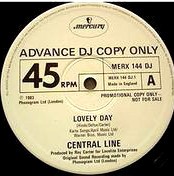 Central Line - Lovely day (Original mix / Sunshine mix) 12" Vinyl Promo