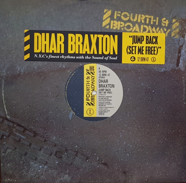 Dhar Braxton - Jump back (Set me free) Extended Version / Jump Backappella / Dubette (12" Vinyl)